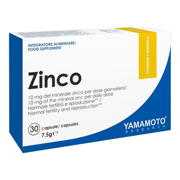 Yamamoto Nutrition Cinkas 30 kaps