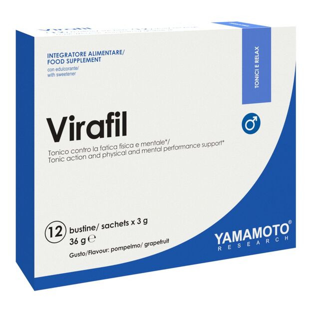 Yamamoto Nutrition Virafil 12 x 3g (testo skatintojas)