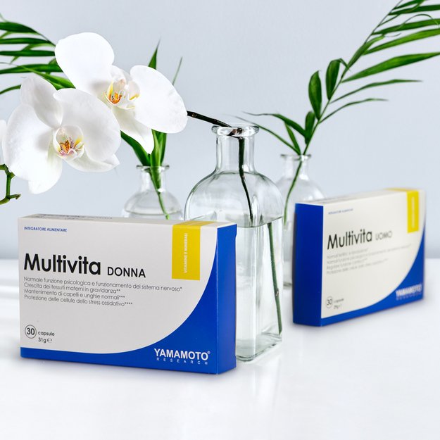 Yamamoto Multivita DONNA (vitaminai moterims) 30 kaps