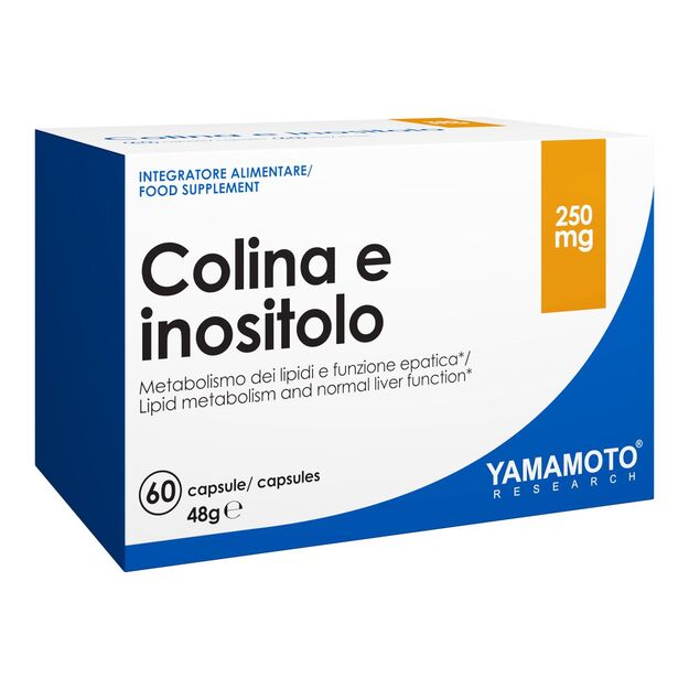 Yamamoto Nutrition Cholinas ir inositolis 60 kaps
