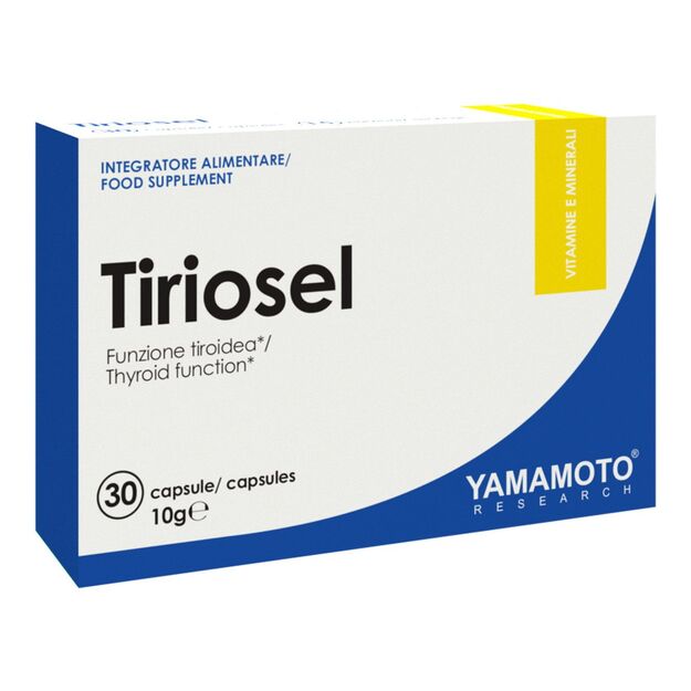 Yamamoto Nutrition Tiriosel 30 kaps. (medžiagų apykaitai)