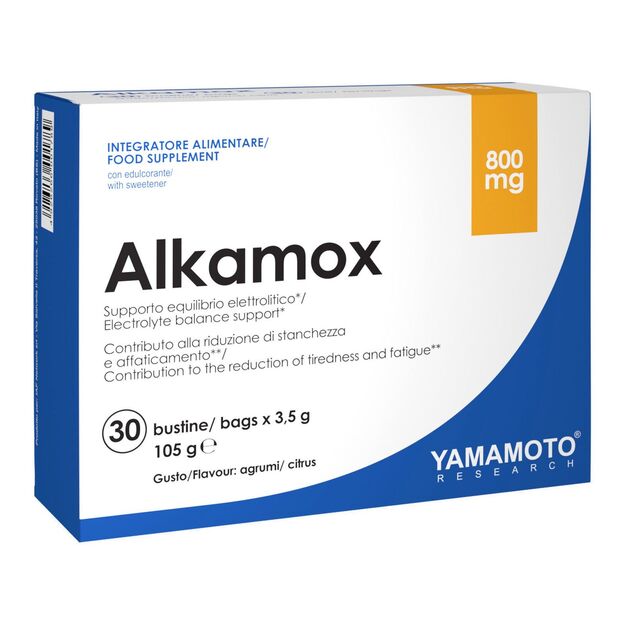 Yamamoto Nutrition Alkamox 30 pack x 3.5g Citrusų skonio