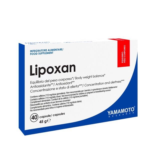 Yamamoto Nutrition Lipoxan New Formula 40 kaps
