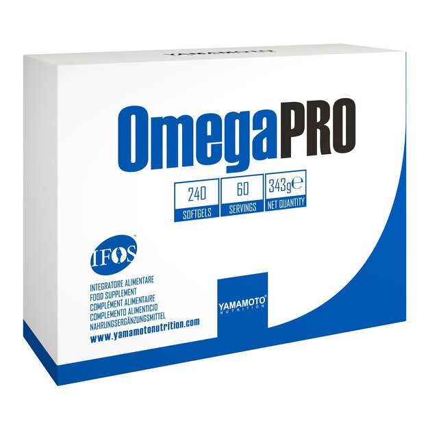 Yamamoto Nutrition Omega PRO 240 kaps (ifos)