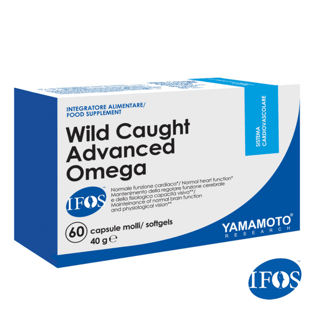Yamamoto Nutrition Wild Caught Omega3  60 kaps