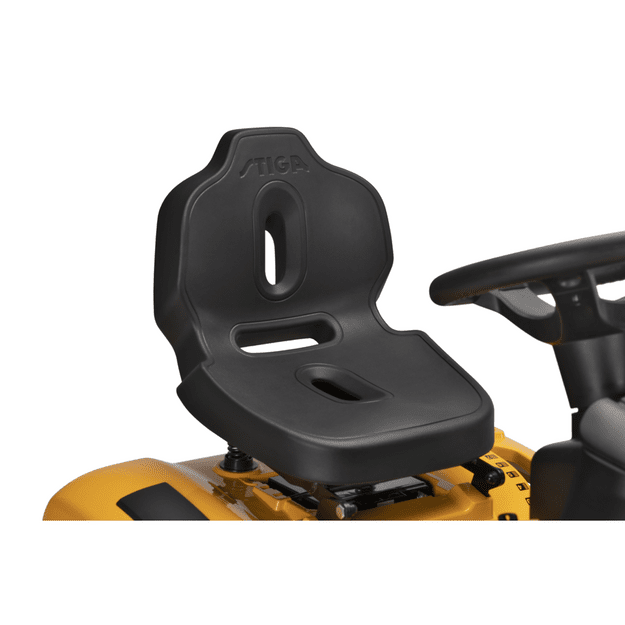 Traktoriukas Stiga Tornado 398 M (mech. Dėžė, šoninis išmetimas)