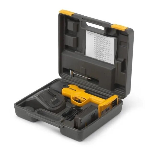 Akumuliatorinis genėtuvas STIGA SC 100e Kit (20V - 2Ah baterija komplekte)