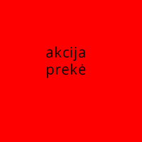 prekė akcija