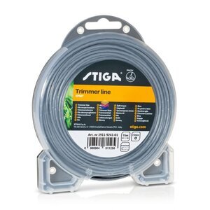 Pjovimo gija 2.0mm x 15m apvali Stiga SP66