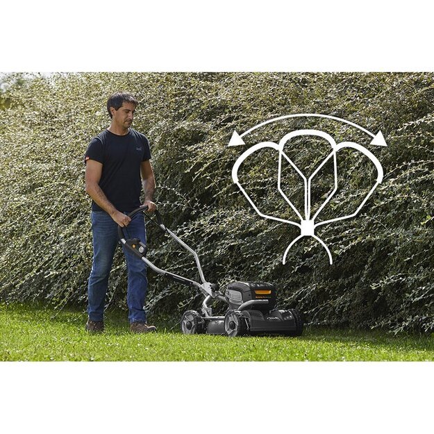 Vejapjovė benzininė Stiga Multiclip 747 SD (savaeigė, mulč/šon.išmet)