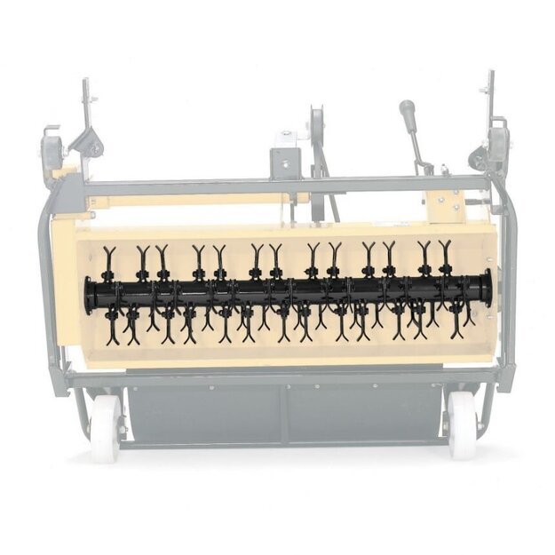 Ašis aukštos žolės pjovimo agregato