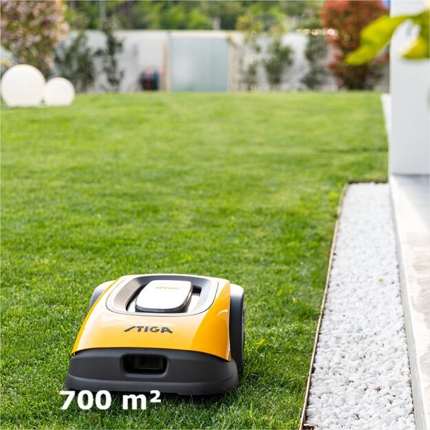 Robotas vejapjovė STIGA A 500 (bevielis, iki 7 arų)
